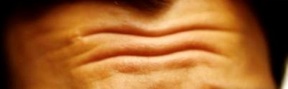Furrowed brow Furrowed brow