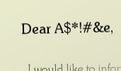 Hate mailletter Hate mailletter